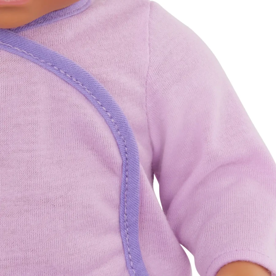 Zestaw ubranek dla lalki niemowlęcia, piżamka dziewczęca / LullaBaby