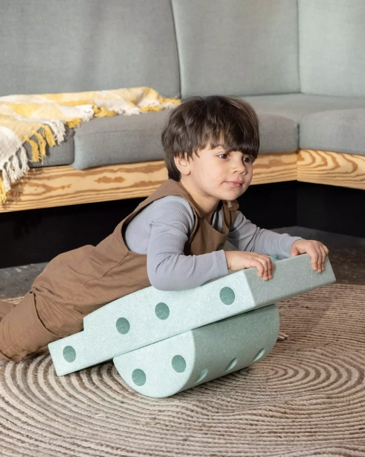 Explorer set - Kreatywne klocki rozwijające motorykę dużą: Ocean Mint, Forest Green 8w1 / MODU