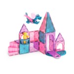 Klocki Magnetyczne Zamek 25 el. / Magna-Tiles