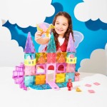 Klocki Magnetyczne Zamek DLX 48 el. / Magna-Tiles