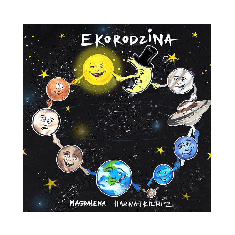 Okładka książki Ekorodzina z gwiazdami i planetami