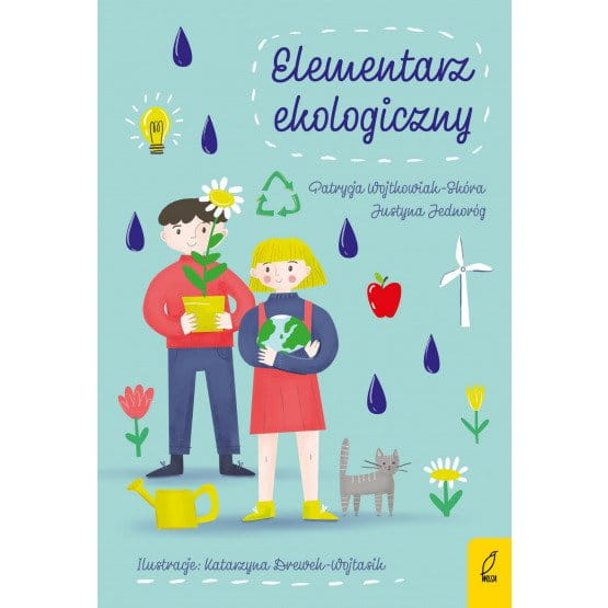Okładka książki z narysowanymi dziećmi