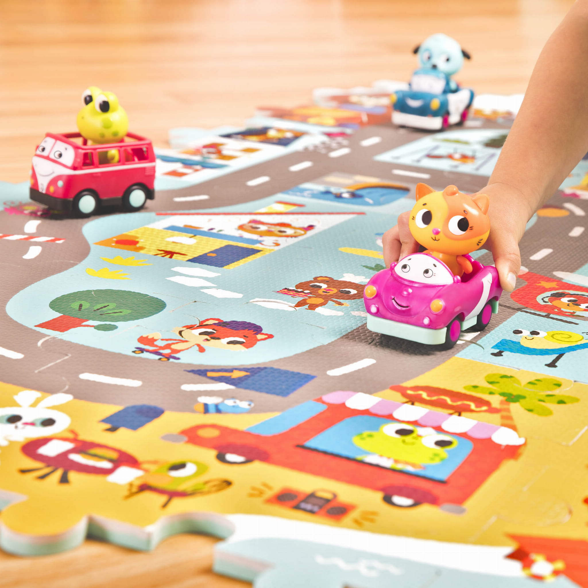 Podłogowa mata puzzle 