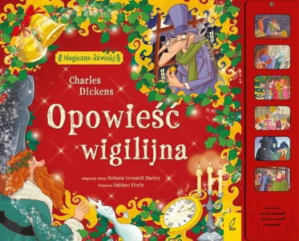 Okładka książki dźwiękowej Opowieść Wigilijna